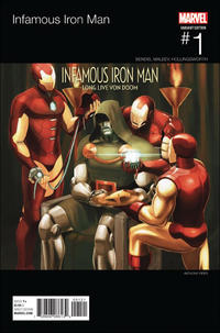 Cover Thumbnail for Infamous Iron Man (Marvel, 2016 series) #1 [Incentive Anthony Piper Variant]