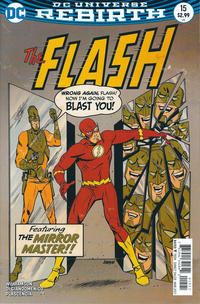 Cover Thumbnail for The Flash (DC, 2016 series) #15 [Dave Johnson Variant Cover]
