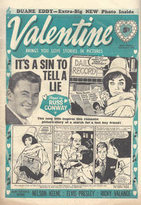 Cover Thumbnail for Valentine (IPC, 1957 series) #14 January 1961