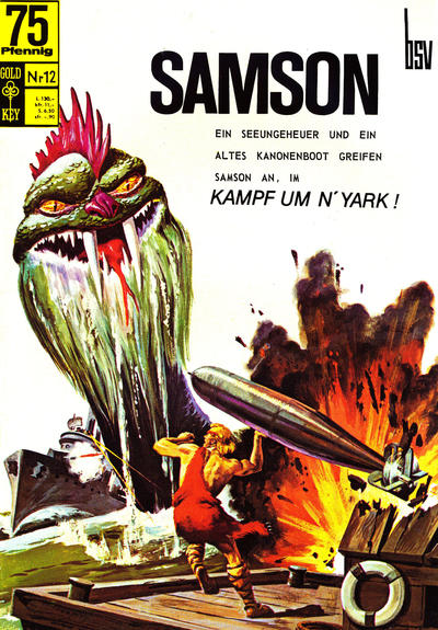 Cover for Samson (Breling Verlag, 1996 series) #12