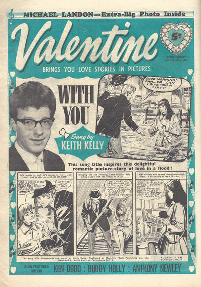 Cover for Valentine (IPC, 1957 series) #4 February 1961