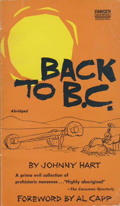 Cover for Back to B.C. (Gold Medal Books, 1968 series) #R2829