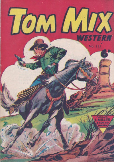 Cover for Tom Mix Western Comic (L. Miller & Son, 1951 series) #121