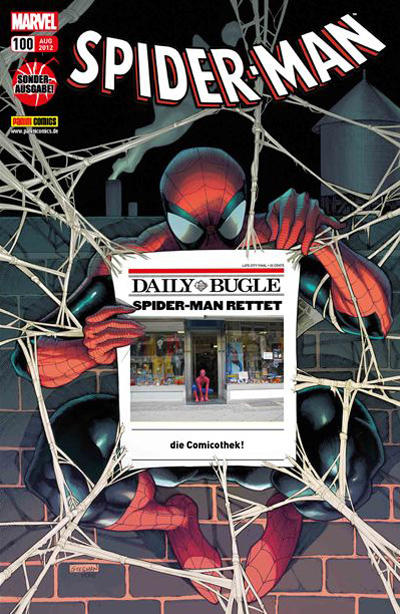 Cover for Spider-Man (Panini Deutschland, 2004 series) #100 [Comicothek]