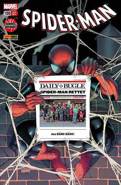 Cover for Spider-Man (Panini Deutschland, 2004 series) #100 [Bäng Bäng (1)]