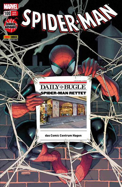 Cover for Spider-Man (Panini Deutschland, 2004 series) #100 [Comic Centrum Hagen]