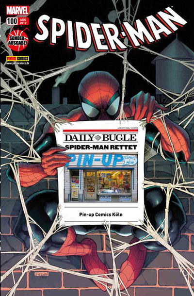 Cover for Spider-Man (Panini Deutschland, 2004 series) #100 [Pin-up Comics Köln]
