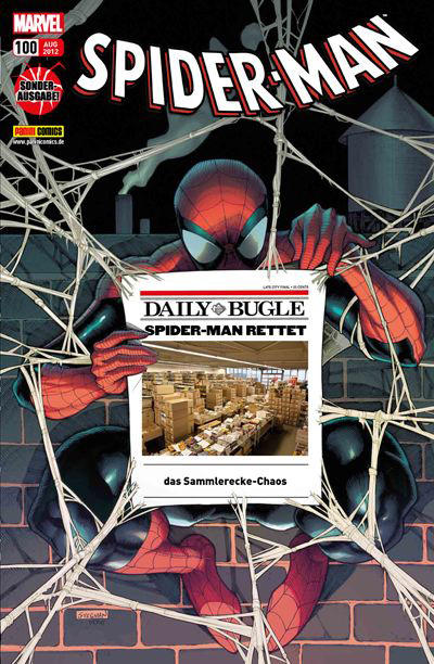 Cover for Spider-Man (Panini Deutschland, 2004 series) #100 [Sammlerecke (2)]