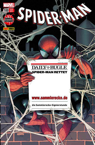 Cover for Spider-Man (Panini Deutschland, 2004 series) #100 [Sammlerecke (3)]