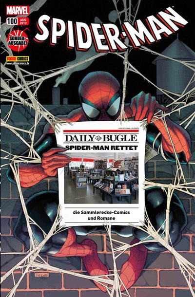 Cover for Spider-Man (Panini Deutschland, 2004 series) #100 [Sammlerecke (4)]