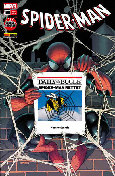 Cover for Spider-Man (Panini Deutschland, 2004 series) #100 [Hummelcomic]