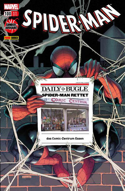 Cover for Spider-Man (Panini Deutschland, 2004 series) #100 [Comic-Zentrum Essen]