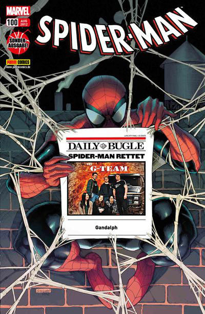Cover for Spider-Man (Panini Deutschland, 2004 series) #100 [Gandalph (2)]