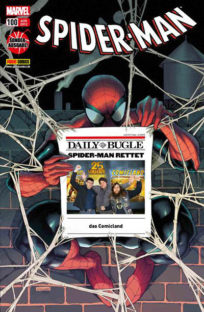 Cover for Spider-Man (Panini Deutschland, 2004 series) #100 [Comicland]