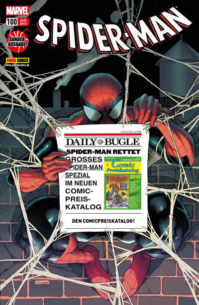 Cover for Spider-Man (Panini Deutschland, 2004 series) #100 [Comicpreiskatalog]
