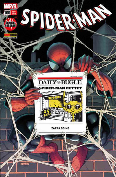 Cover for Spider-Man (Panini Deutschland, 2004 series) #100 [Zappa Doing]