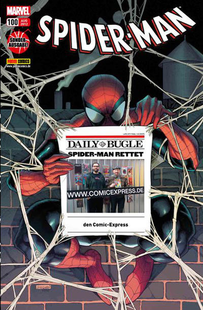 Cover for Spider-Man (Panini Deutschland, 2004 series) #100 [Comic-Express]