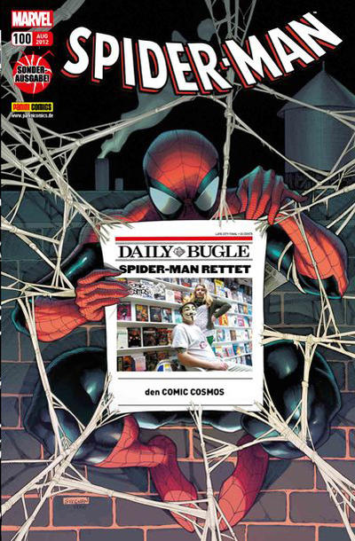 Cover for Spider-Man (Panini Deutschland, 2004 series) #100 [Comic Cosmos]