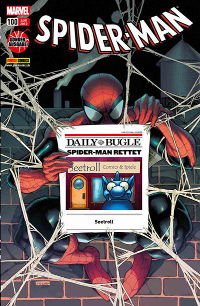 Cover for Spider-Man (Panini Deutschland, 2004 series) #100 [Seetroll]