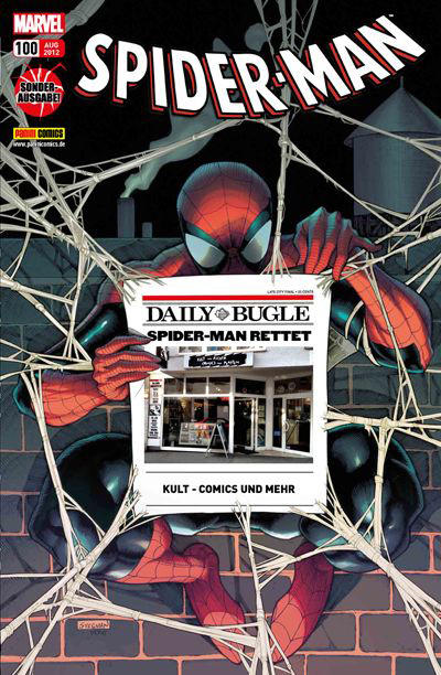 Cover for Spider-Man (Panini Deutschland, 2004 series) #100 [Kult-Comics und mehr]