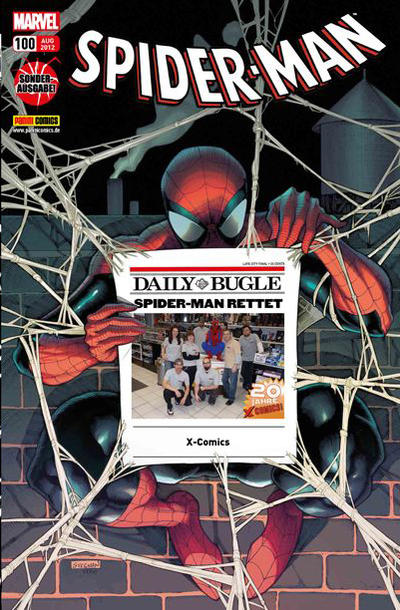 Cover for Spider-Man (Panini Deutschland, 2004 series) #100 [X-Comis (1)]