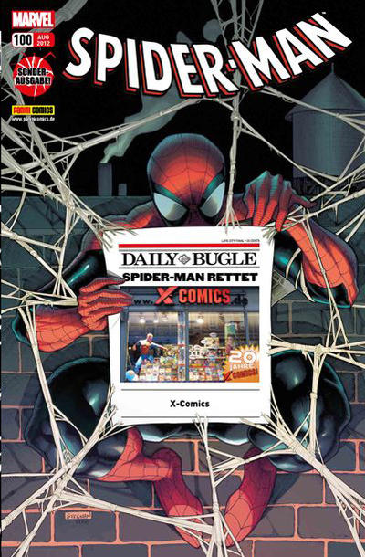 Cover for Spider-Man (Panini Deutschland, 2004 series) #100 [X-Comics (2)]