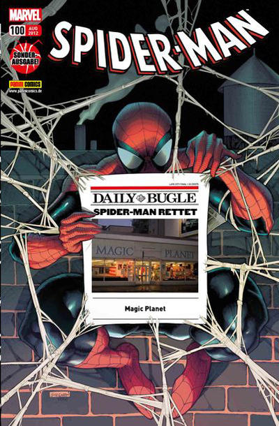 Cover for Spider-Man (Panini Deutschland, 2004 series) #100 [Magic Planet]