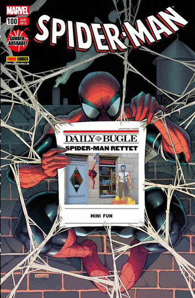 Cover for Spider-Man (Panini Deutschland, 2004 series) #100 [Mini Fun]