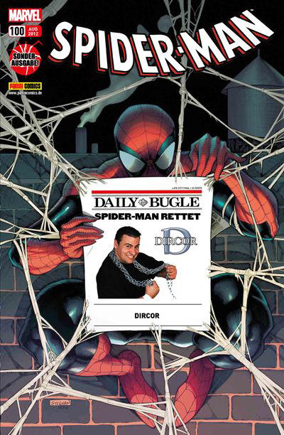 Cover for Spider-Man (Panini Deutschland, 2004 series) #100 [Dircor]