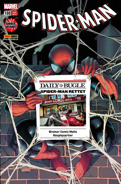 Cover for Spider-Man (Panini Deutschland, 2004 series) #100 [Bremer Comic Mafia]
