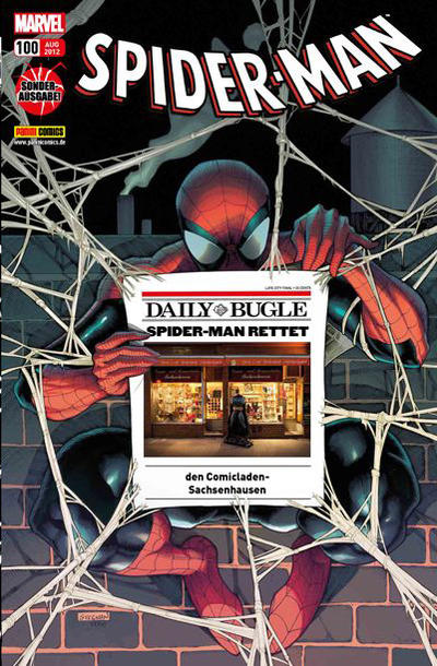 Cover for Spider-Man (Panini Deutschland, 2004 series) #100 [Comicladen Sachsenhausen]