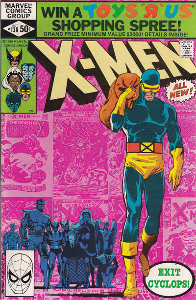 Cover for The X-Men (Marvel, 1963 series) #138 [Direct]