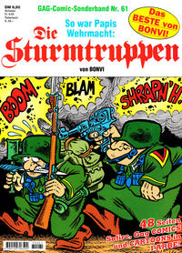 Cover for Die Sturmtruppen (Condor, 1978 series) #61