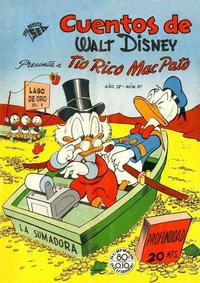 Cover Thumbnail for Cuentos de Walt Disney (Editorial Novaro, 1949 series) #37