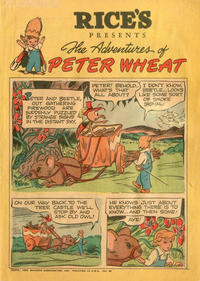 Cover Thumbnail for The Adventures of Peter Wheat (Peter Wheat Bread and Bakers Associates, 1948 series) #54 [Rice's]