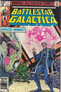 Cover for Battlestar Galactica (Marvel, 1979 series) #9 [British]