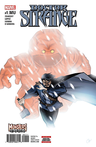 Cover for Doctor Strange (Marvel, 2015 series) #1.MU