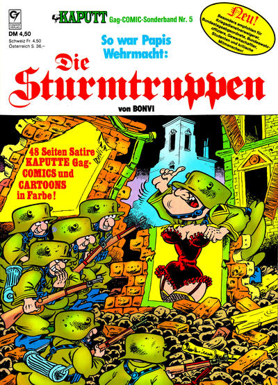 Cover for Die Sturmtruppen (Condor, 1978 series) #5