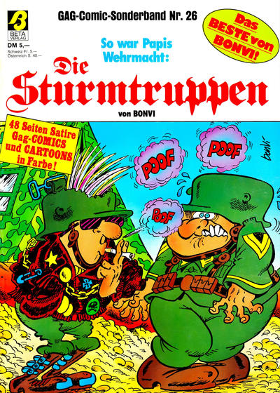Cover for Die Sturmtruppen (Condor, 1978 series) #26