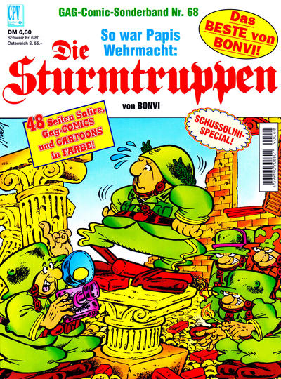 Cover for Die Sturmtruppen (Condor, 1978 series) #68