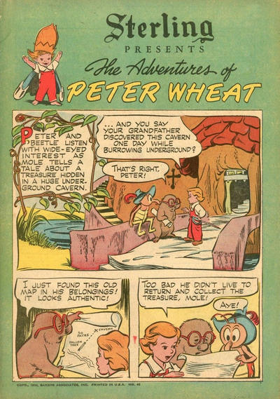 Cover for The Adventures of Peter Wheat (Peter Wheat Bread and Bakers Associates, 1948 series) #46 [Sterling]