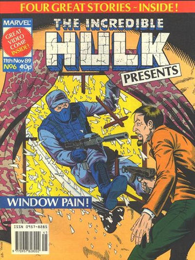 Cover for The Incredible Hulk Presents (Marvel UK, 1989 series) #6