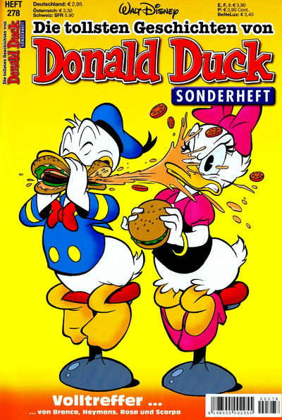 Cover for Die tollsten Geschichten von Donald Duck (Egmont Ehapa, 1965 series) #278