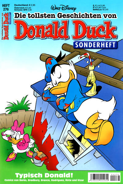 Cover for Die tollsten Geschichten von Donald Duck (Egmont Ehapa, 1965 series) #276