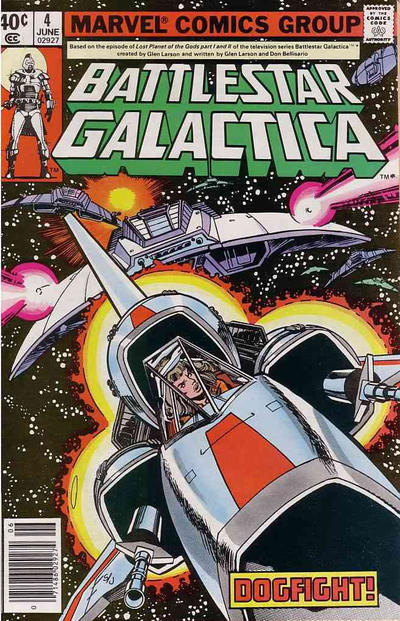 Cover for Battlestar Galactica (Marvel, 1979 series) #4 [Newsstand]