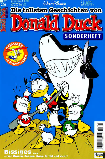 Cover for Die tollsten Geschichten von Donald Duck (Egmont Ehapa, 1965 series) #290