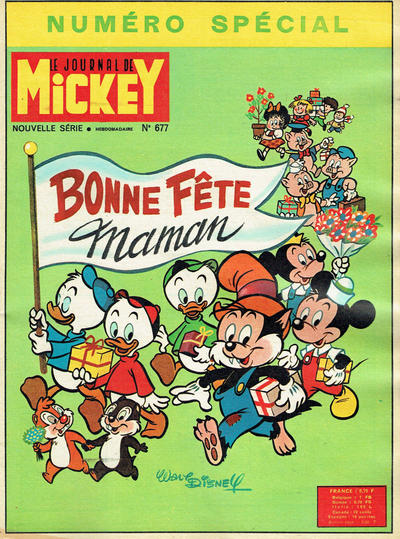 Cover for Le Journal de Mickey (Hachette, 1952 series) #677