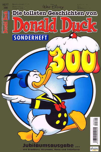 Cover for Die tollsten Geschichten von Donald Duck (Egmont Ehapa, 1965 series) #300