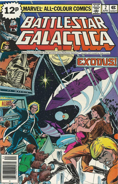 Cover for Battlestar Galactica (Marvel, 1979 series) #2 [British]