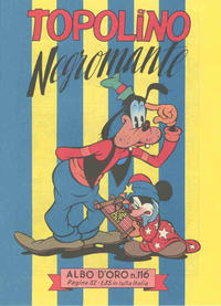 Cover Thumbnail for Albi d'oro (Mondadori, 1946 series) #116